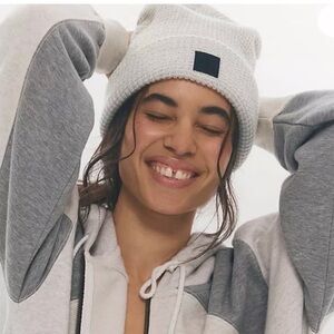 Free People Let’s Race fleece lined beanie. New without tags